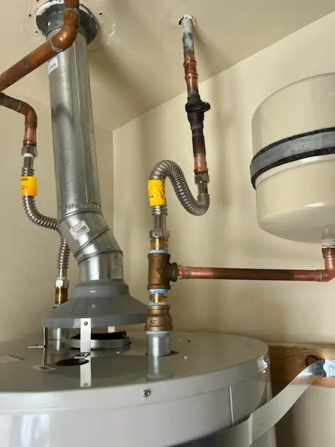 Water heater installation and plumbing repair in Portertown